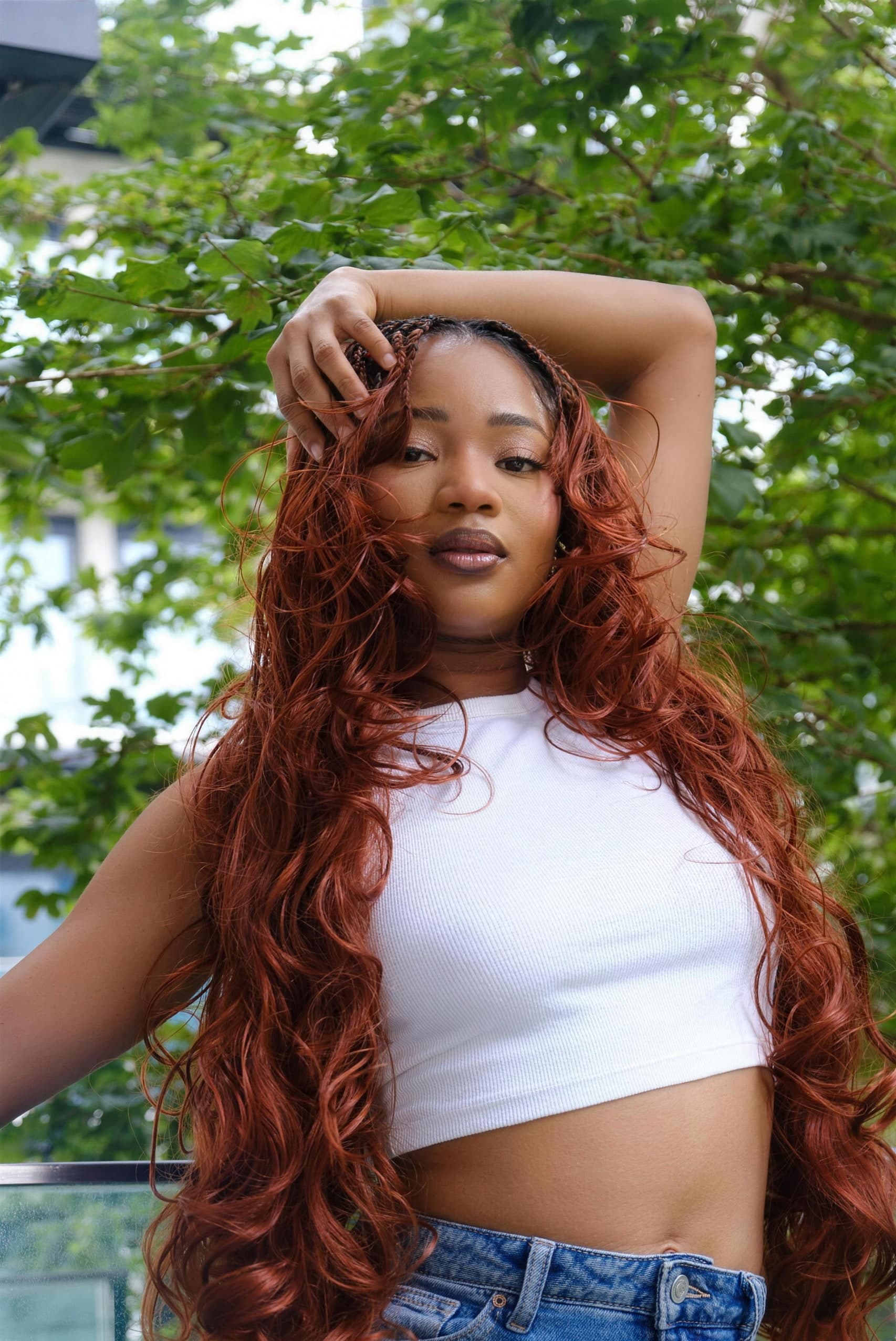 Copper Boho Braids