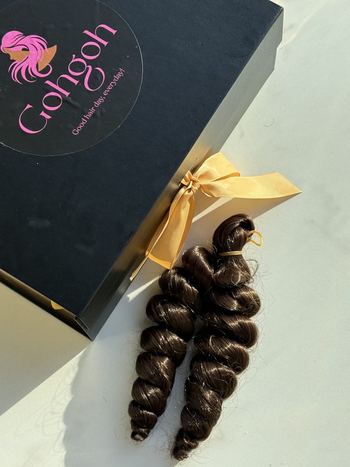 Chocolate Brown Loose Curl